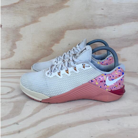Nike - Metcon 5 Amp Phantom - Training - White/Pink - Women's - 7.5 - CD4950-060 - Picture 3 of 9